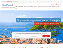 Tablet Screenshot of cotedazur.nl